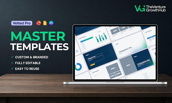 create your master template in power point