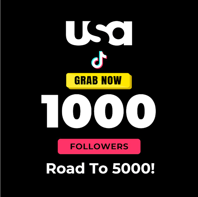 do organic tiktok usa followers to add