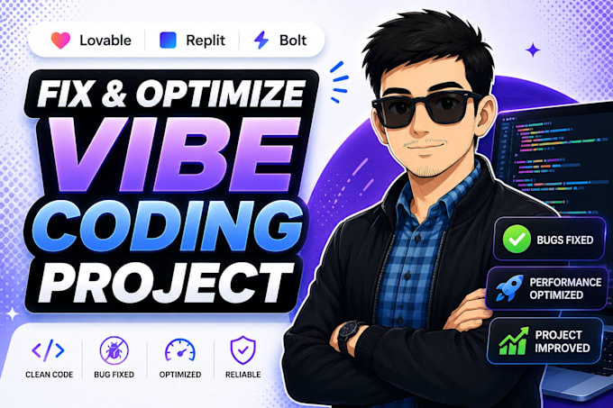 fix bugs and optimize your vibe coded ai website