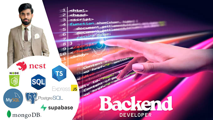 be your expert backend developer using nodejs, express,nestjs,typescript and sql