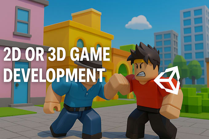 Develop unity 2d 3d mobile game for android and ios by Kamadotech | Fiverr