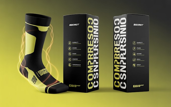 do premium product label, box package, pouch bag design for brand