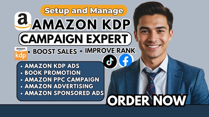 run amazon KDP ads, booktok marketing and gmb ads to promote your kindle ebook