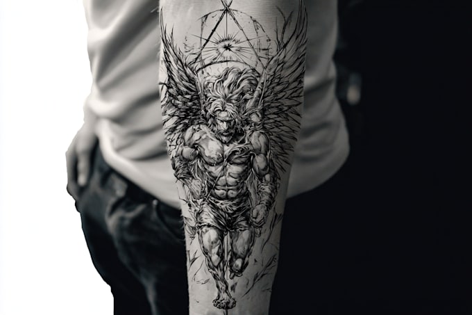 create custom and realism tattoo design