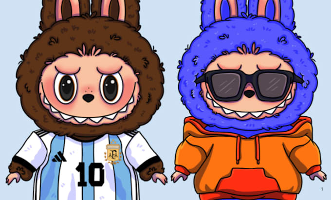 draw you as an adorable labubu