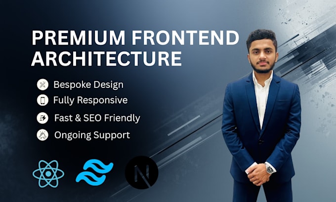 redesign your website into a premium next js frontend
