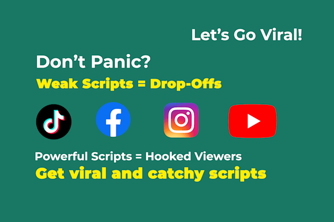 write engaging scripts for shorts, reels, and tiktoks