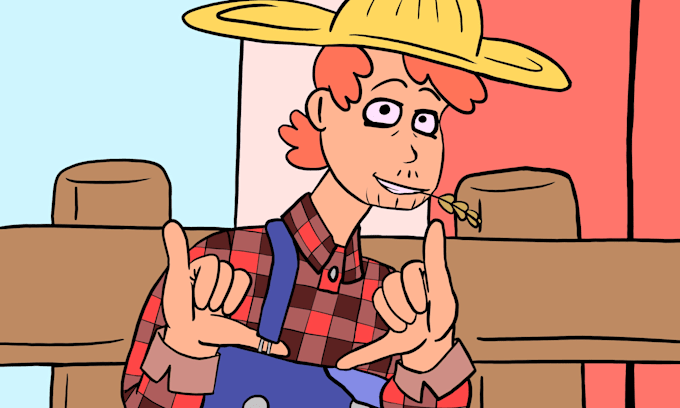 make you an edgy, humorous cartoon drawing or comic