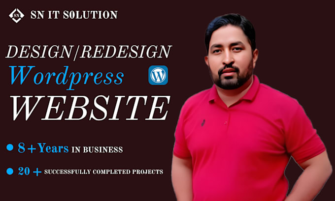 build a custom wordpress website, theme or plugin