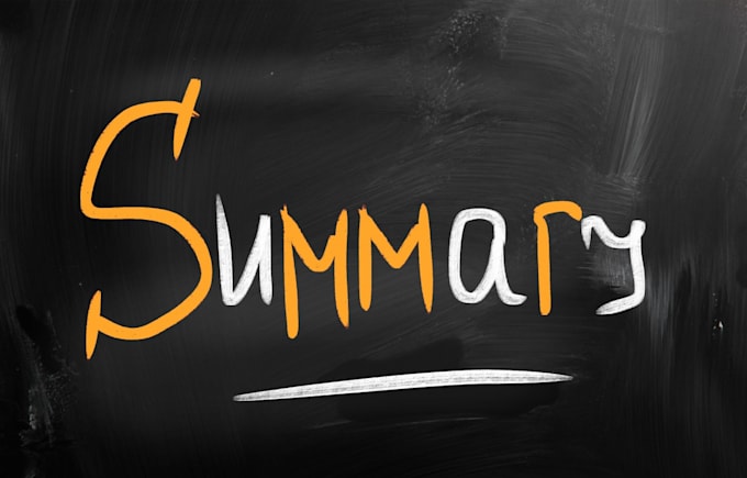 do research and summaries