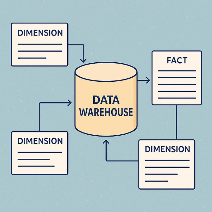 Build out the data model of your data warehouse by Eshan_ahir | Fiverr