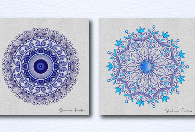 create sacred geometry or spiritual or mandala logo