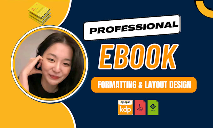 Format your book for kindle ebook and do layout design for kdp print by ...