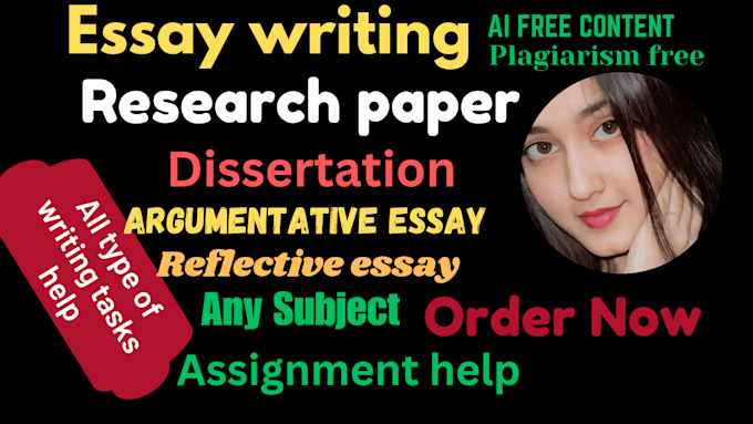 write all type best research essay, argumentative and reflective essay
