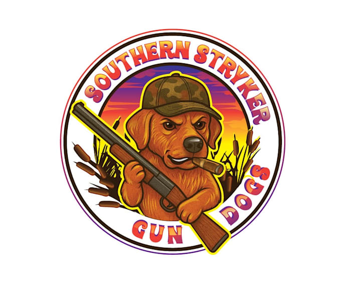 design professional gun dogs logo