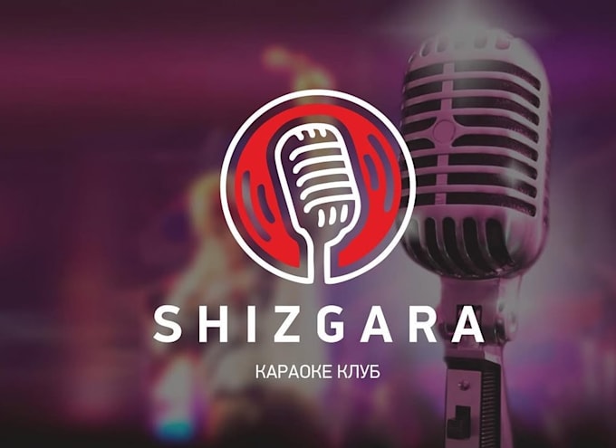 design podcast bar nightclub karaoke logo