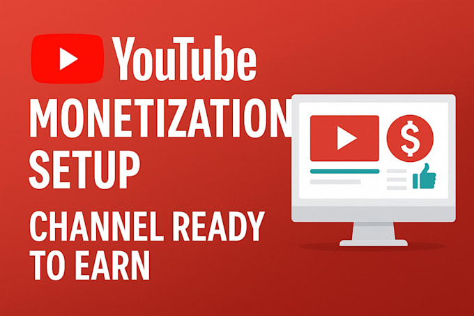help you set up and optimize your youtube channel for monetization