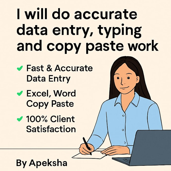 do fast and accurate data entry in excel and word c
