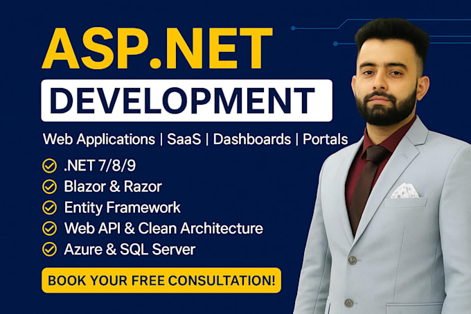 be dot net developer bug fixing, fix issues dot net web application developer