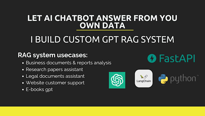 build custom chatbot using rag, gpt, llama and agentic ai