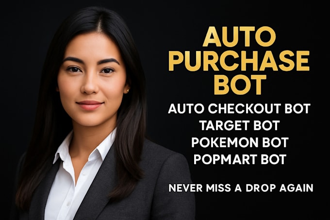 do auto purchase bot shopping bot pokemon bot auto checkout bot auto buying bot