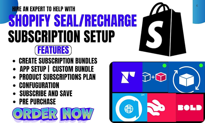 setup recharge bold subscription seal subscriptions appstle subscriptions