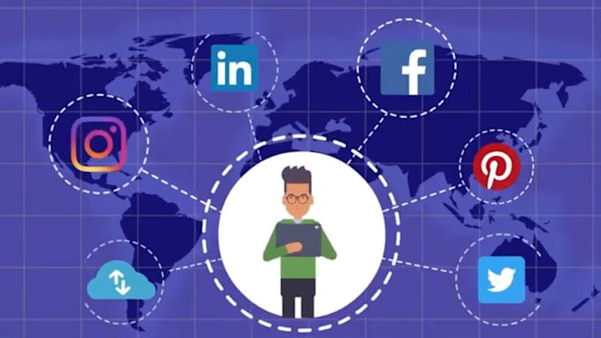 create 2d illustration explainer ad video, product demo, app explainer business