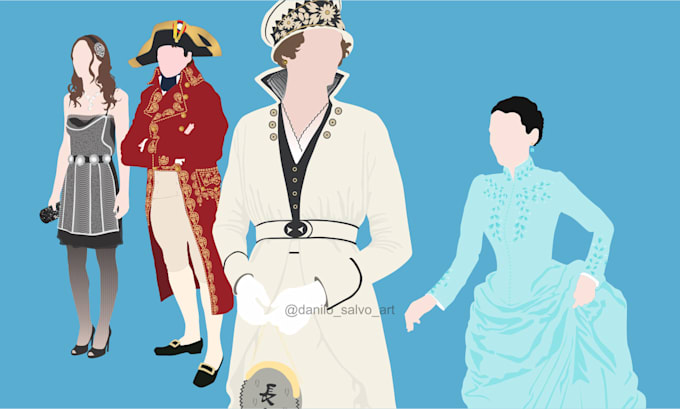 Create custom fashion illustrations for your brand by Danilo_salvo | Fiverr