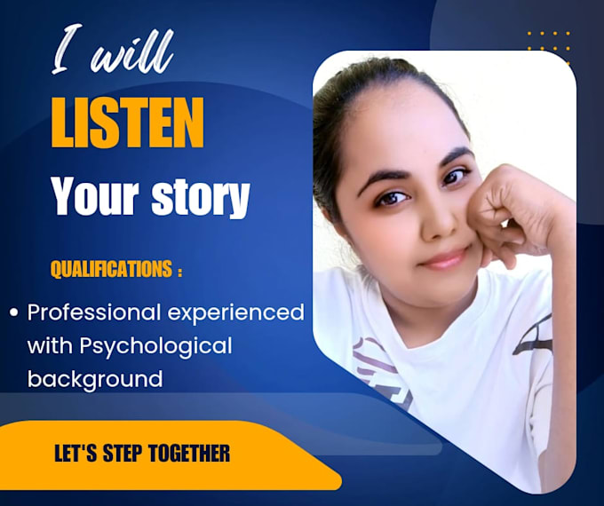 be your professional counselor