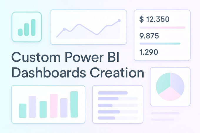 Transform raw data into visuals using power bi by Saniayasin | Fiverr