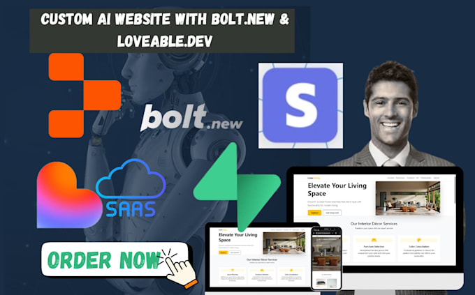 build smart ai website  bolt new  loveable dev  stripe and automation