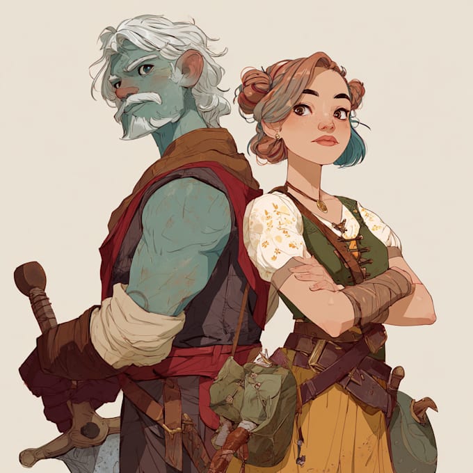 Professional fantasy character and concept art for games and books by ...