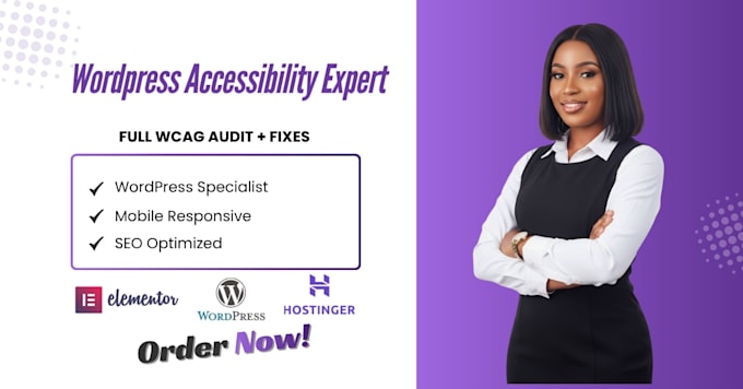 do wordpress website accessibility audit, wcag and ada compliant