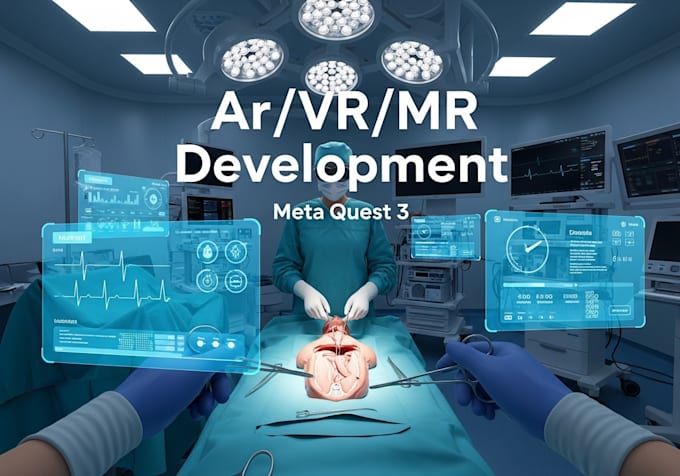 develop realistic VR medical simulations for training in unity