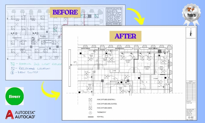 convert sketch and pdfs to autocad