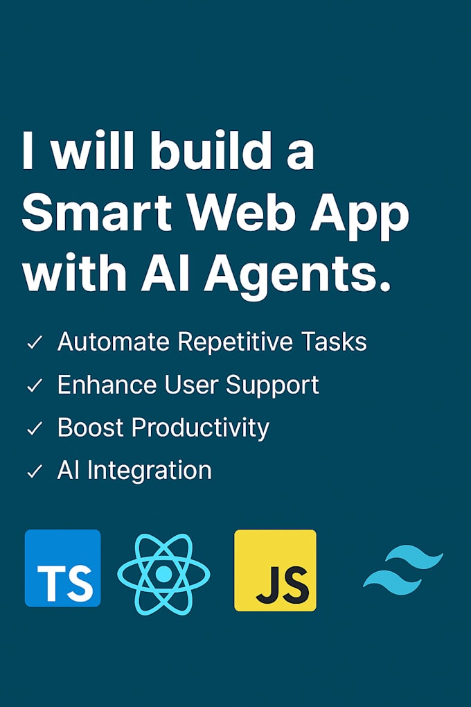build a smart web app with ai agents