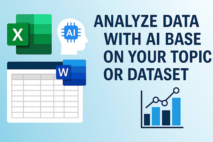 analyze data based on your topic with ai