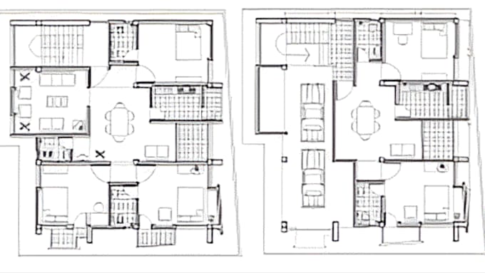 design professional 2d and 3d floor plans, house, office and commercial layouts