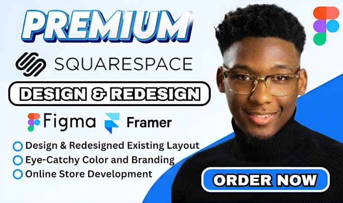 build squarespace website design, redesign squarespace website development