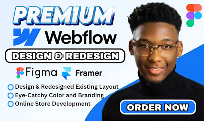 design or develop webflow website, figma to webflow, webflow landing page