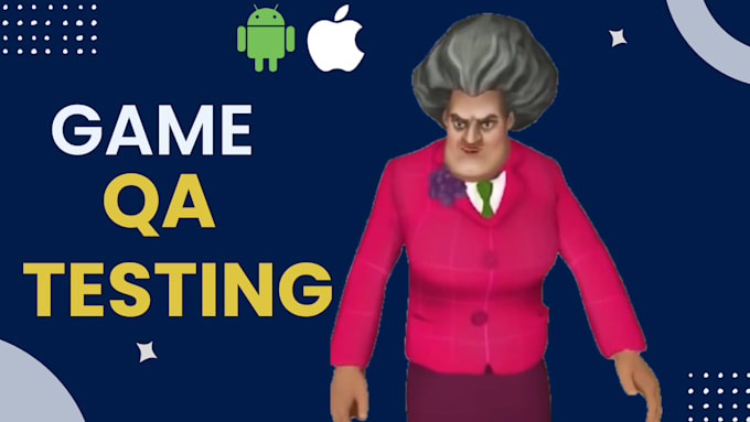 play and test your android, IOS or pc game as QA engineer