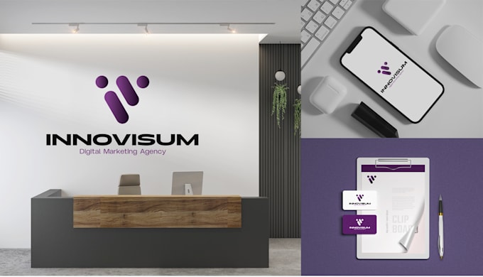 design logo for saas, tech, startup, software, app, crypto, website