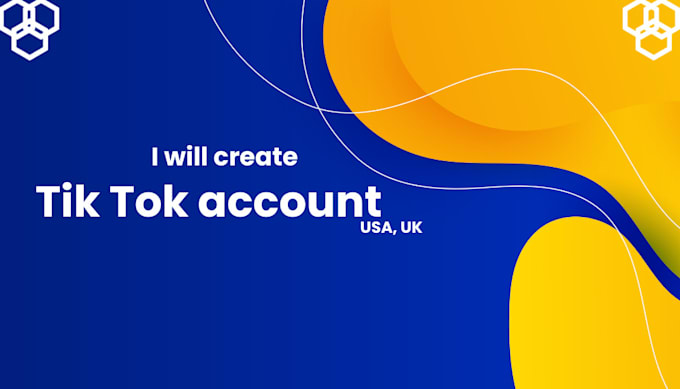 create tiktok account USA or UK