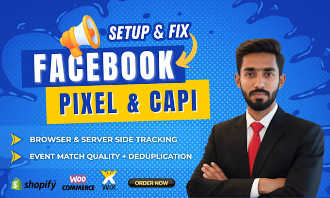 setup ga4 conversion analytics facebook pixel conversion api gtm meta pixel fix