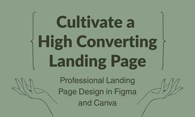 create a custom, responsive landing page