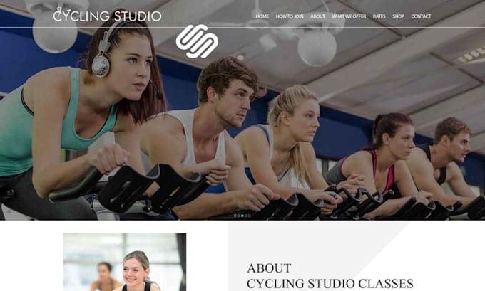 build squarespace pilates studio website yoga instructor website online mat work