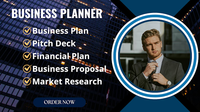create detailed business plan, pith deck and market strategy