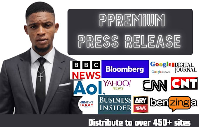 write UK press release writing and distribute to apex UK sites USA PR SEO words