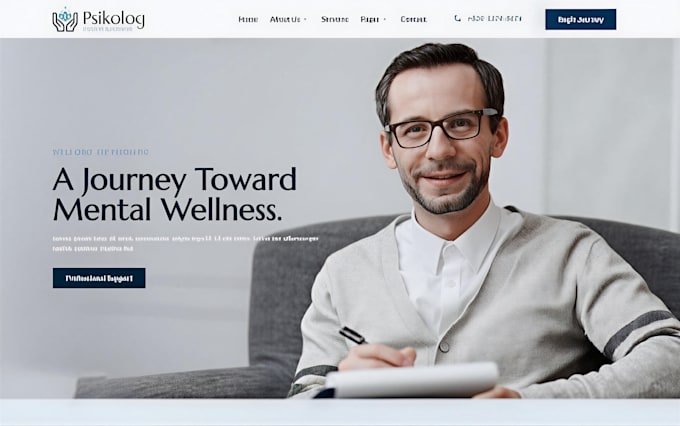 build wix squarespace therapy website mental health website aba therapy website