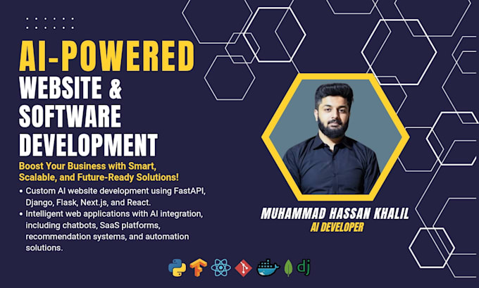 develop your custom ai website and software